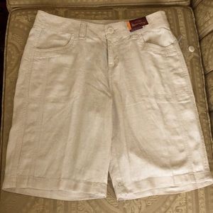 Linen Burmuda Shorts